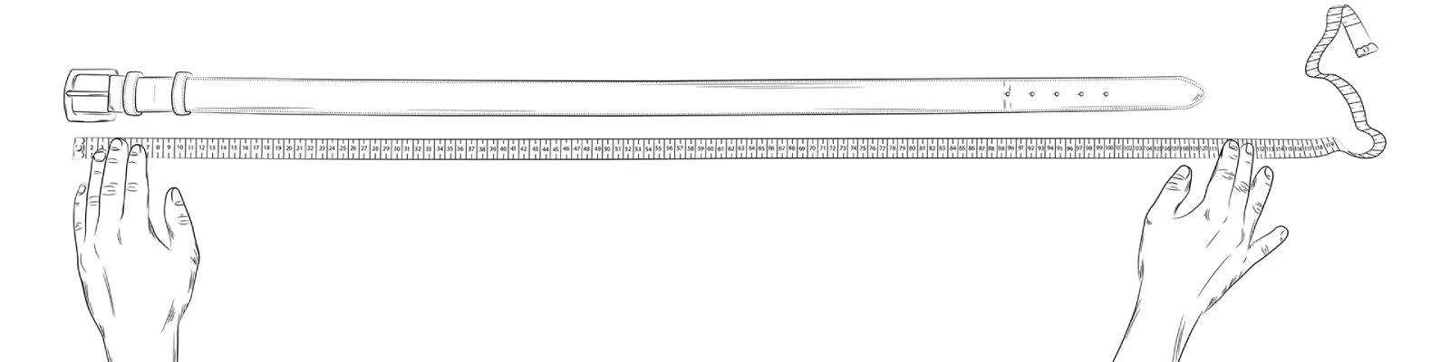 راهنمای کامل انتخاب سایز کمربند زنانه و مردانه: کشبافت، ادونچر و برزنتی