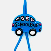 بند عینک و ماسک کودک مدل اتوبوس 